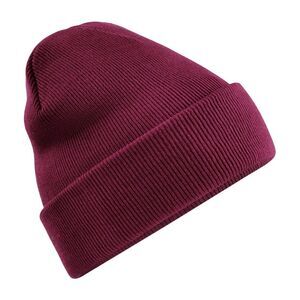 Beechfield Recycled Cuffed Beanie / Burgundy